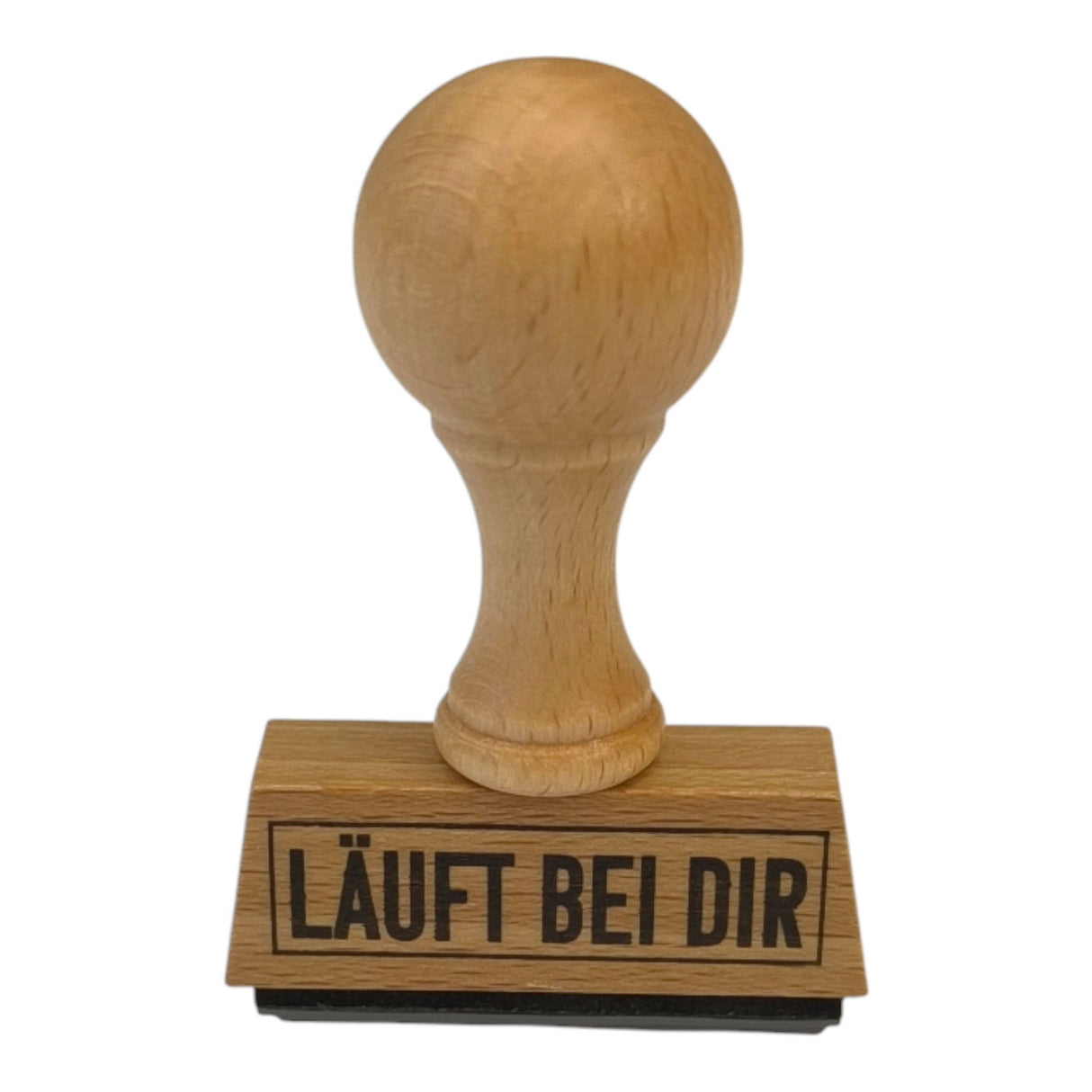 Läuft bei dir Holzstempel