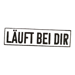 Läuft bei dir Holzstempel