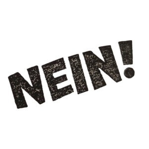 Nein! Holzstempel