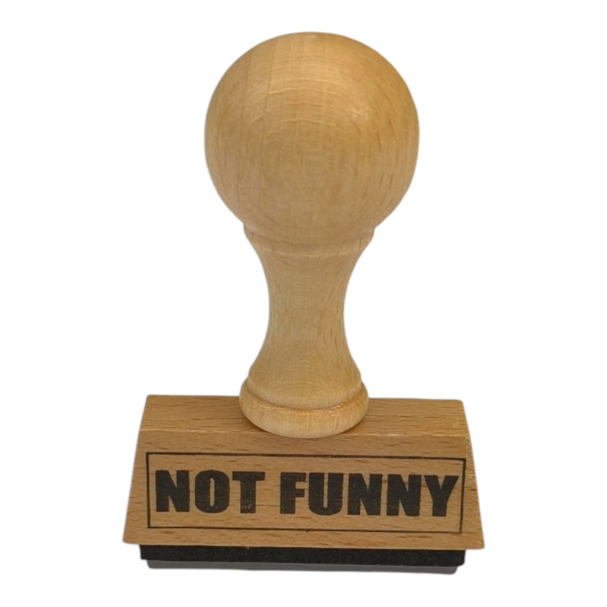 Not Funny Holzstempel