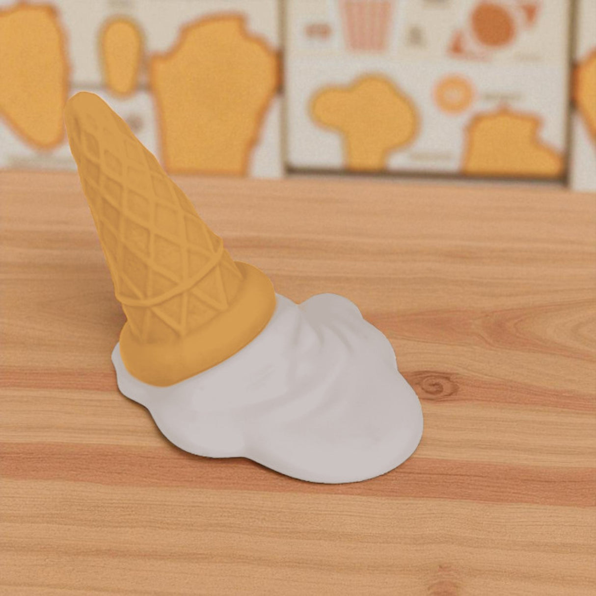 Eiscreme Türstopper - Eis in der Waffel