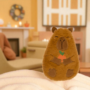 Capybara Wärmekissen mit Tonkugelfüllung