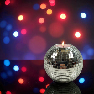 Discokugel Teelichthalter