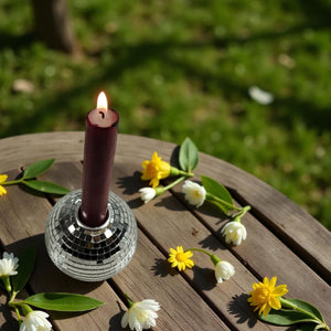 Discokugel Kerzenhalter