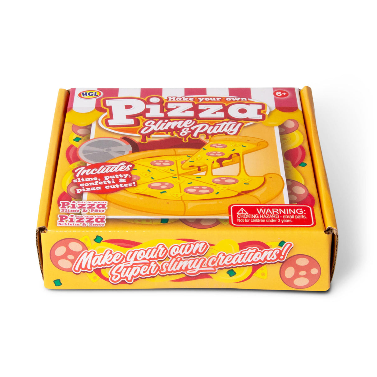 Pizza Schleim - Mach deine eigene Pizza Schleim-Set