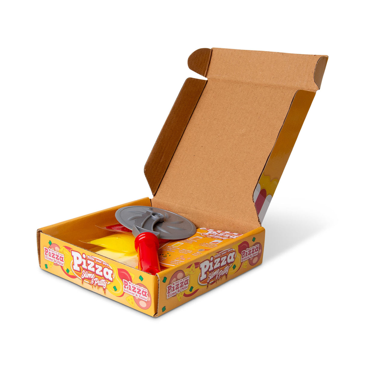 Pizza Schleim - Mach deine eigene Pizza Schleim-Set