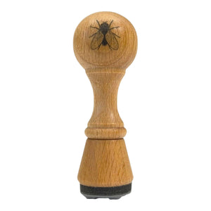 Fliege Holzstempel