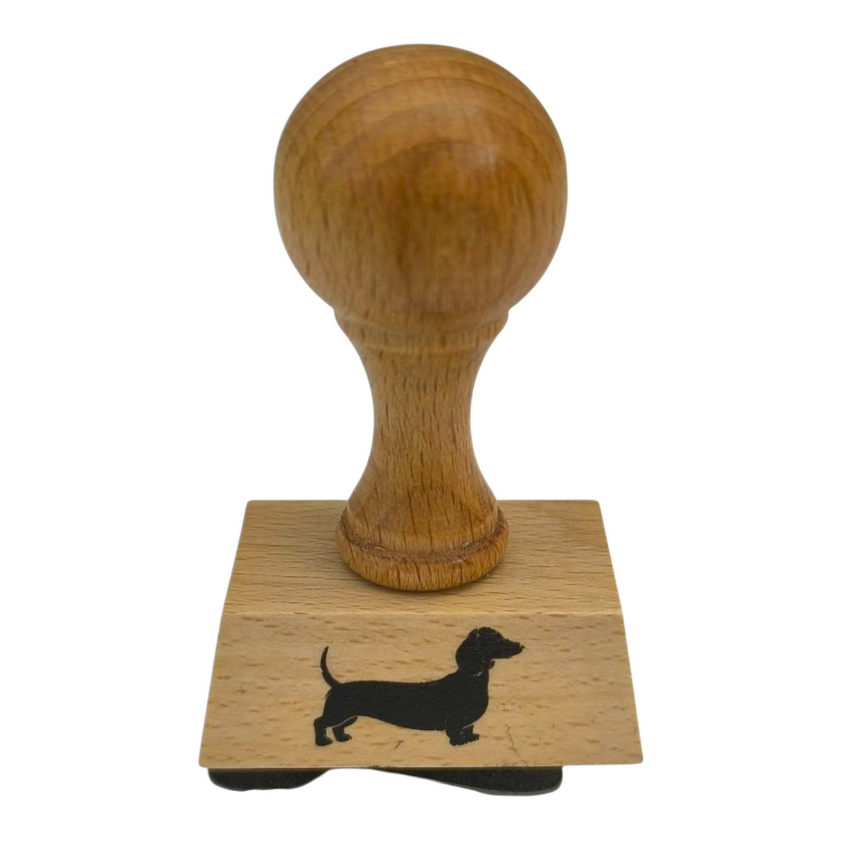 Dackel Holzstempel