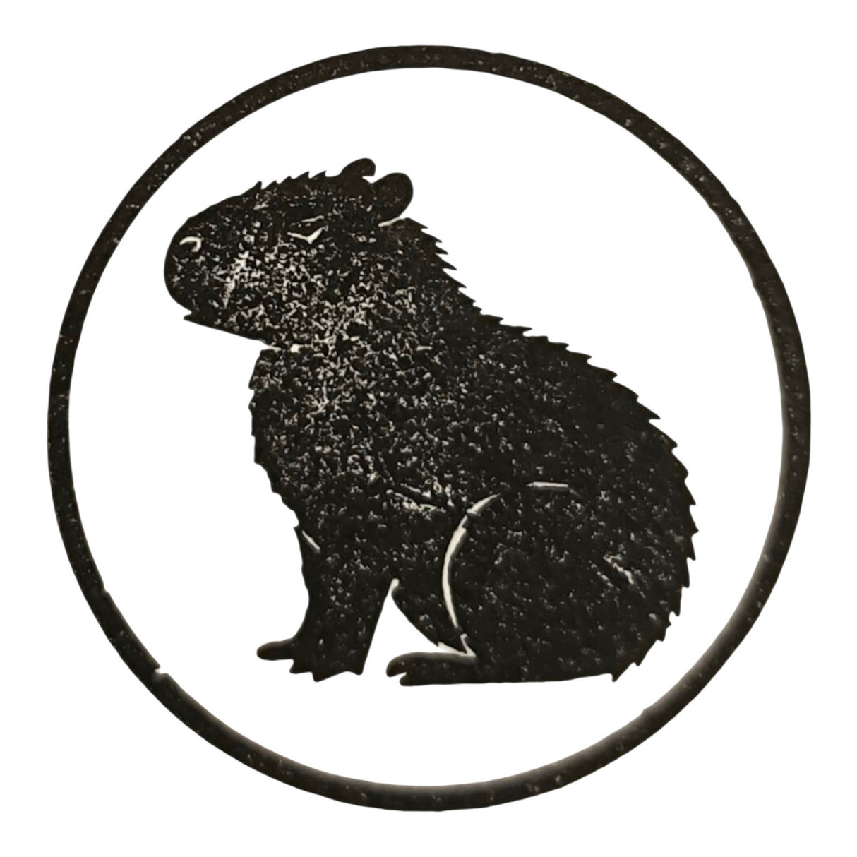 Capybara Holzstempel
