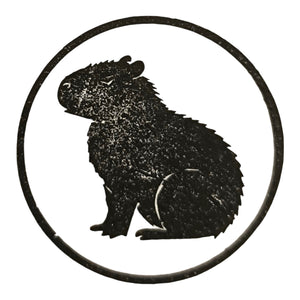 Capybara Holzstempel