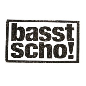 basst scho! Holzstempel