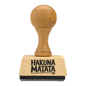 Hakuna Matata Holzstempel