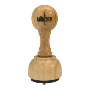 München Holzstempel mit Olympiaturm