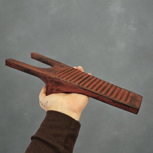 Boot Jack Retro Stiefelknecht Schuhlöffel aus Gusseisen