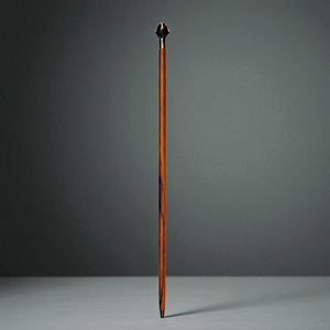 Napoleon Bonaparte Spazierstock aus Holz mit goldenem Griff aus Metall