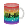 Love is Love Regenbogen Kaffeebecher