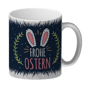 Kaffeebecher mit Spruch: Frohe Ostern