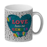 Kaffeebecher mit Spruch: Love has no gender