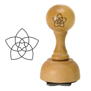 Venusblume Holzstempel