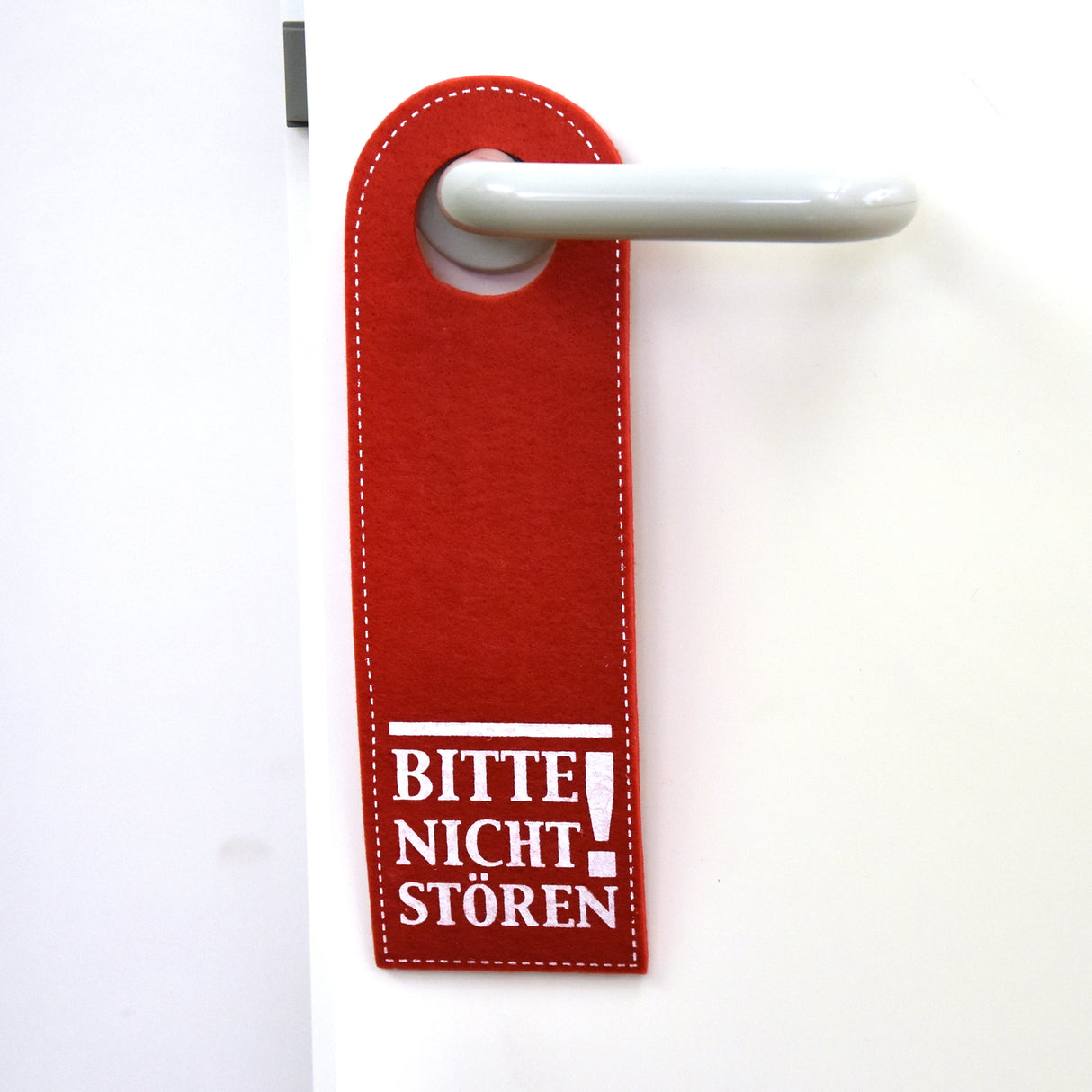 Bitte nicht stören! Türhänger in rot