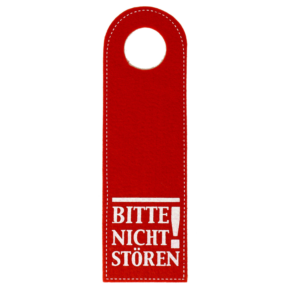 Bitte nicht stören! Türhänger in rot