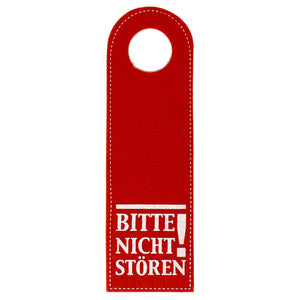 Bitte nicht stören! Türhänger in rot