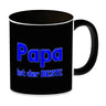 Papa ist der Beste Kaffeebecher und Blau