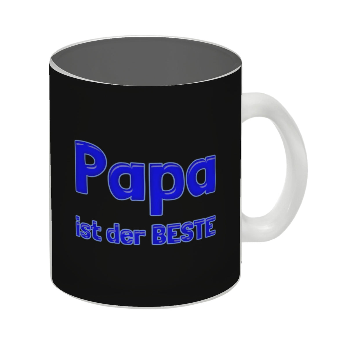 Papa ist der Beste Kaffeebecher und Blau
