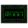 There's no place like 127.0.0.1 Localhost Fußmatte mit IP Adresse