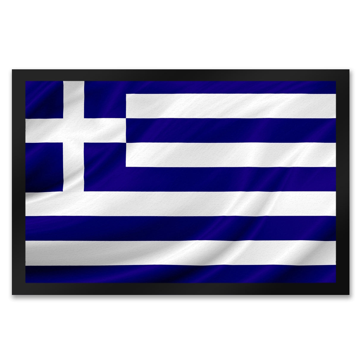 Griechenland-Fahne und Flagge Fussmatte