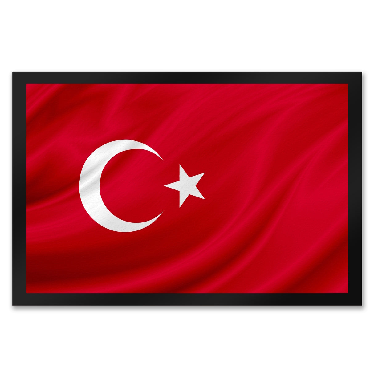 Türkei Fahne und Flagge Fussmatte Fanartikel