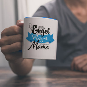 Ein Engel ohne Flügel nennt man Mama Kaffeebecher zum Muttertag