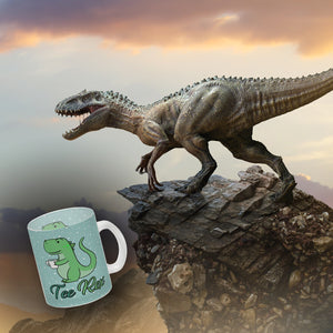 Tee Rex Kaffeebecher mit lustigem T-Rex Dino