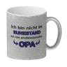 Kaffeebecher Ich bin nicht im Ruhestand. Ich bin professioneller Opa Rente