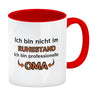 Ich bin nicht im Ruhestand. Ich bin professionelle Oma Kaffeebecher