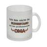 Ich bin nicht im Ruhestand. Ich bin professionelle Oma Kaffeebecher