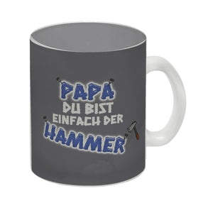 Kaffeebecher Papa Du bist einfach der Hammer - Vatertag Tasse