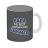 Kaffeebecher Papa Du bist einfach der Hammer - Vatertag Tasse