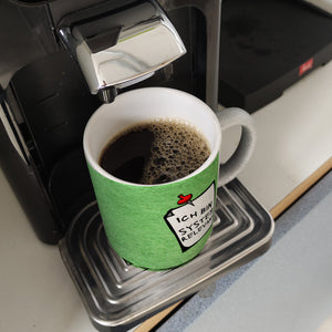 Kaffeebecher mit Spruch - Ich bin systemrelevant Arbeit Lustig Virus Krise