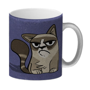 Heute hab ich gar keinen Bock Kaffeebecher mit der lustigen grummeligen Katze