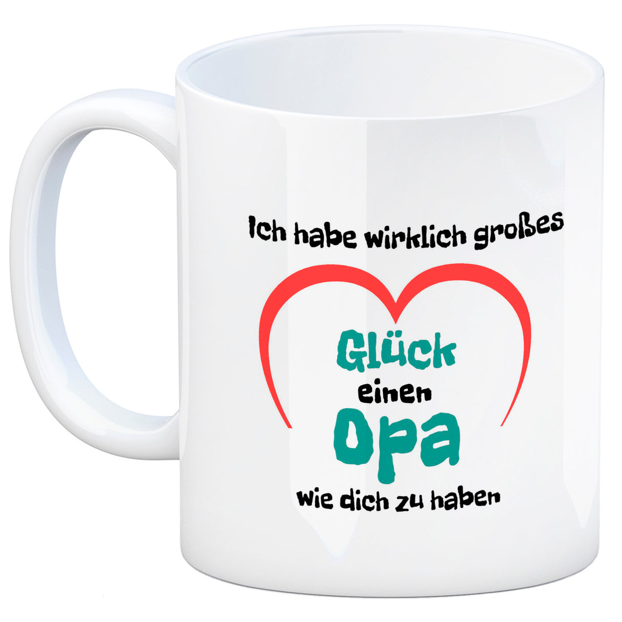 Ich habe wirklich großes Glück eine Oma wie dich zu haben Kaffeebecher