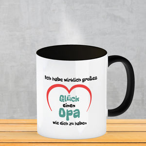 Ich habe wirklich großes Glück eine Oma wie dich zu haben Kaffeebecher