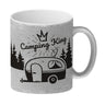 Camping King Kaffeebecher mit wunderschönen Reisemotiven