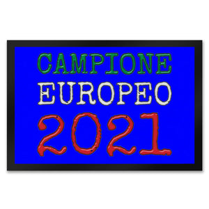 Fussmatte Campione Europeo 2021 Italia Italien Europameister Zerbino