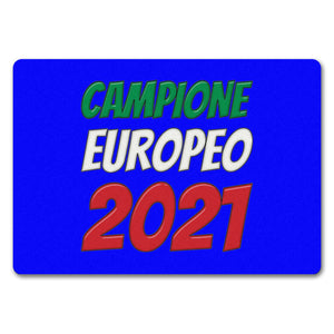 Fussmatte Campione Europeo 2021 Italia Italien Europameister Zerbino