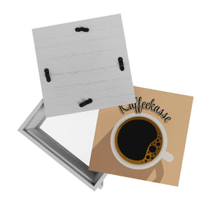 Spardose mit Kaffeetassenmotiv - als Kaffeekasse für Frisöre und Restaurants