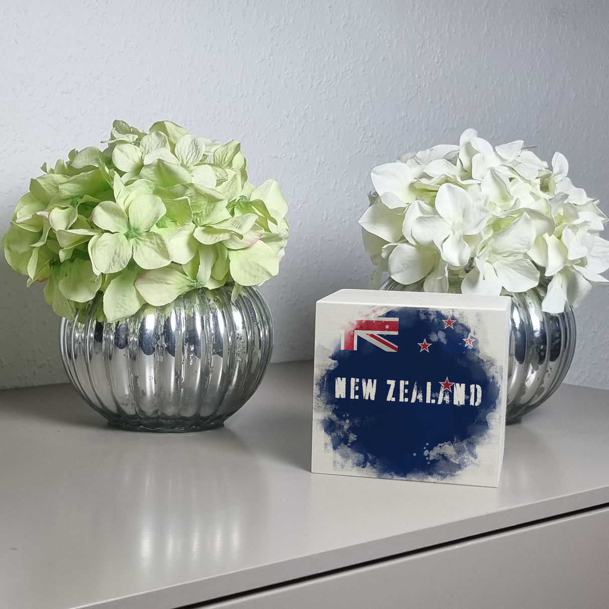 Spardose mit Neuseeland-Flagge im Used Look - Sparschwein für Urlauber
