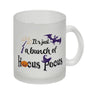 Kaffeebecher mit Halloween Motiv und Spruch - It's just a bunch of Hocus Pocus -