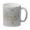 Kaffeetasse mit sexy Zombie und Spruch - I'm a sexy ghoul and I know it