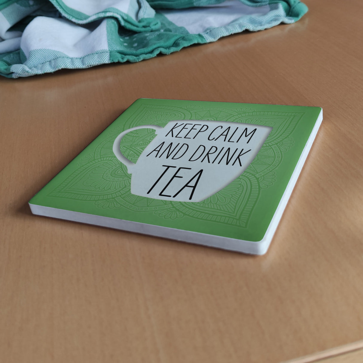 Keep calm and drink tea Untersetzer